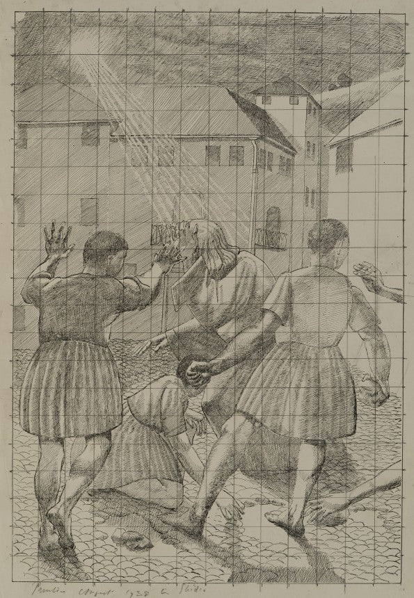 The Ten Commandments: The Stoning of St Stephen