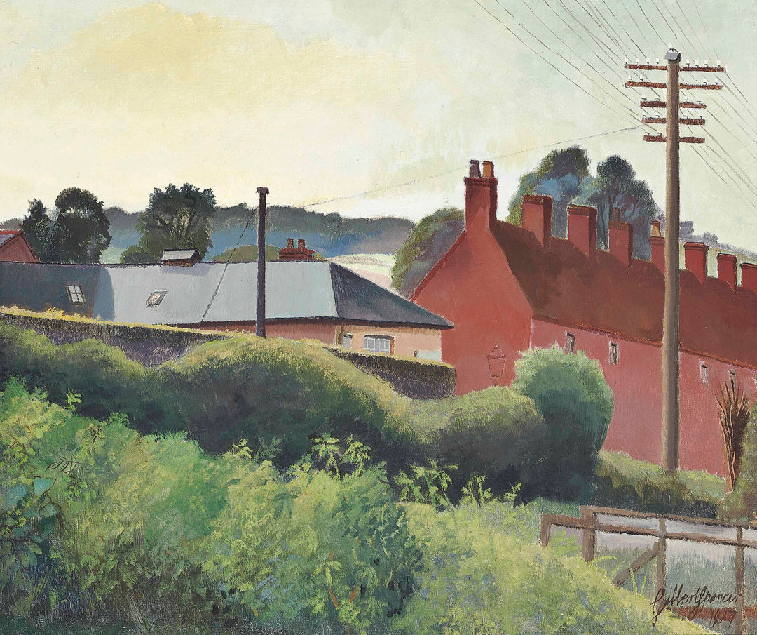 Durweston (alt. titles: Landscape at Durweston, Village Houses)