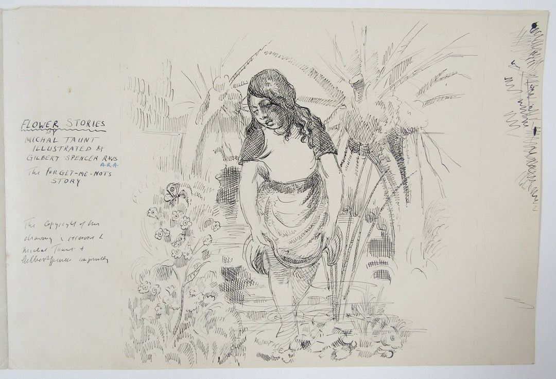 Illustration for Flower Stories: Forget me Not