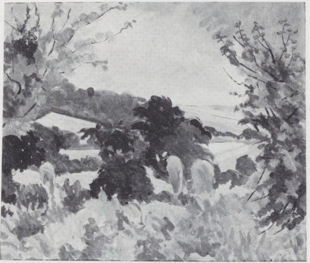 Landscape from Tree Cottage, Upper Basildon