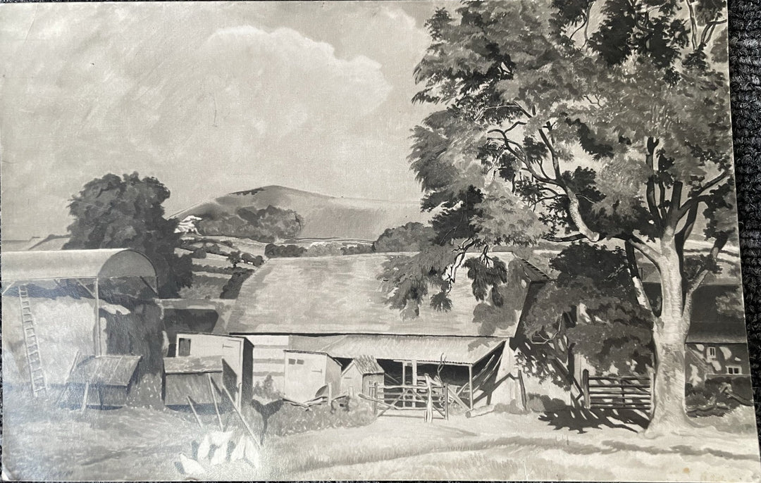 Melbury from Burden's Farm (alt. title: Burden's Farm, Dorset)