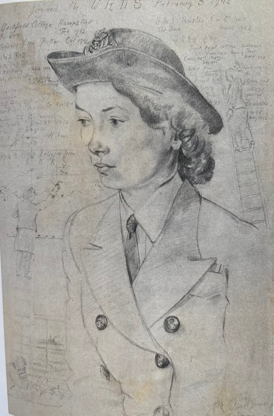 Portrait of Denise Wilson, W.R.N.S.