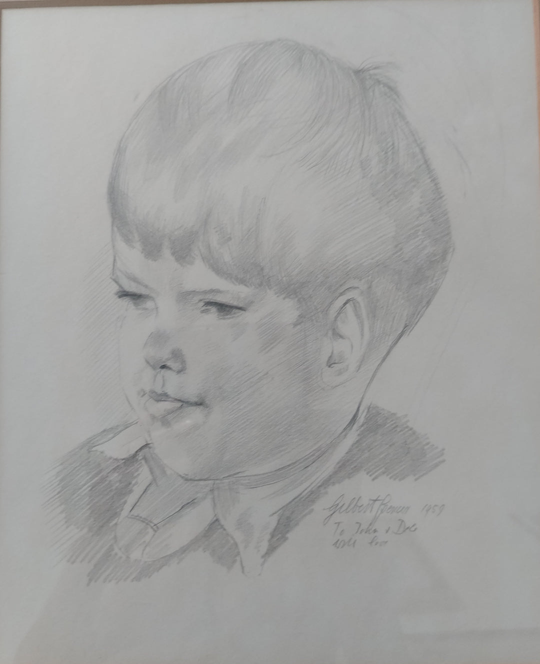 Portrait of Gerald Barnabas Bradshaw (Bus)