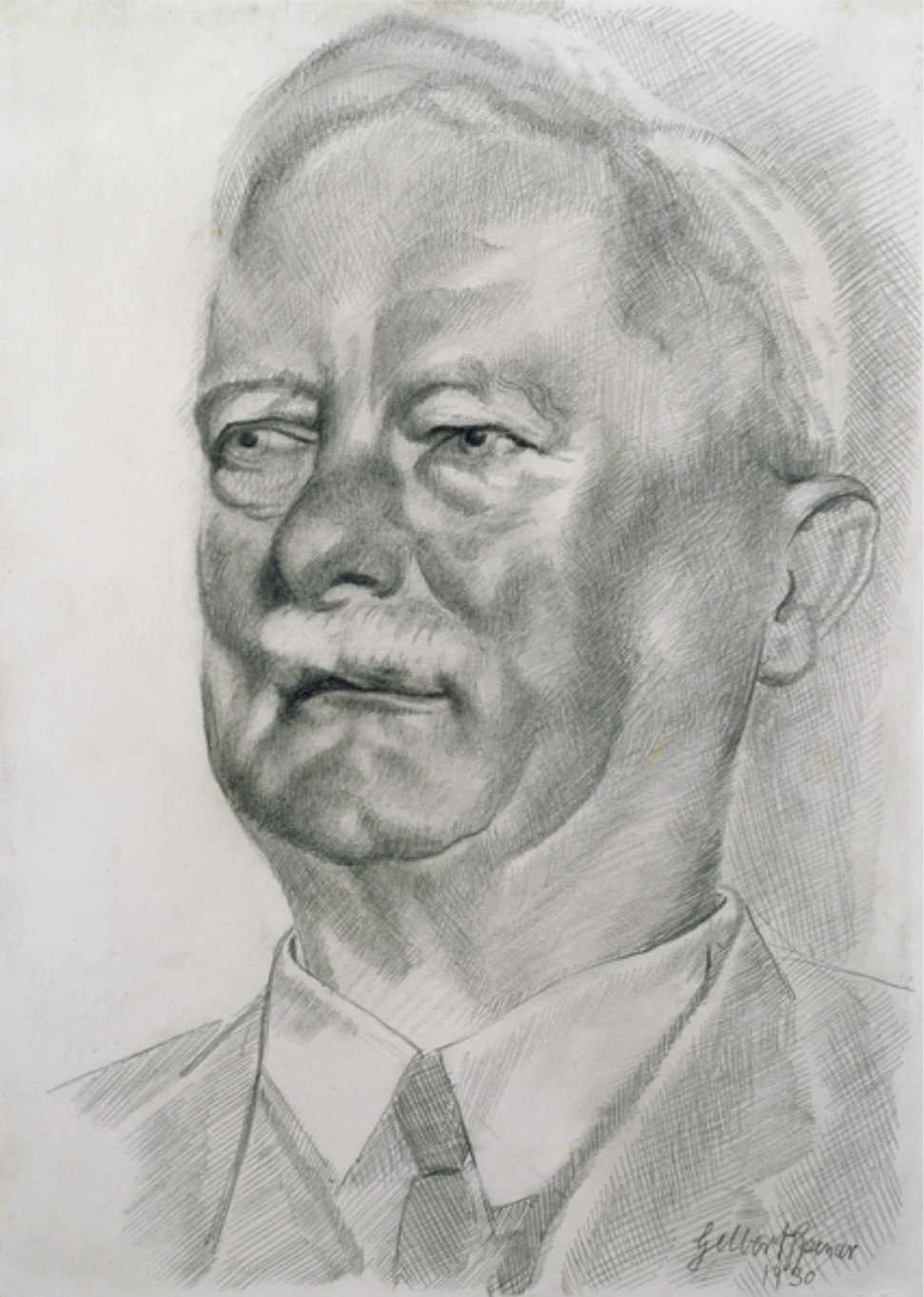 Portrait of Professor Herbert Hall Turner