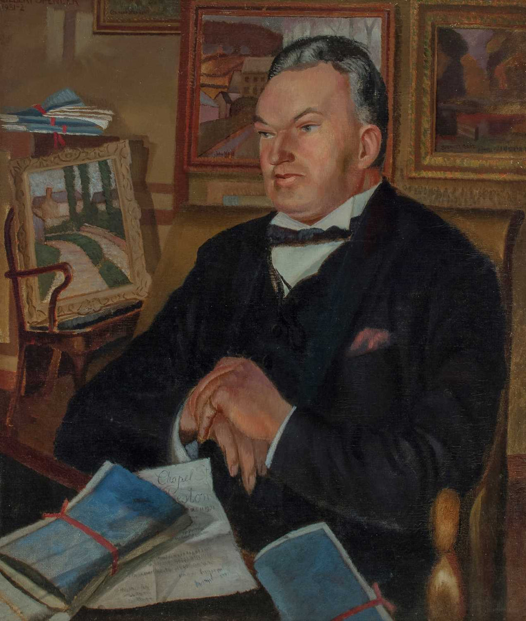 Portrait of Wilfrid Evill