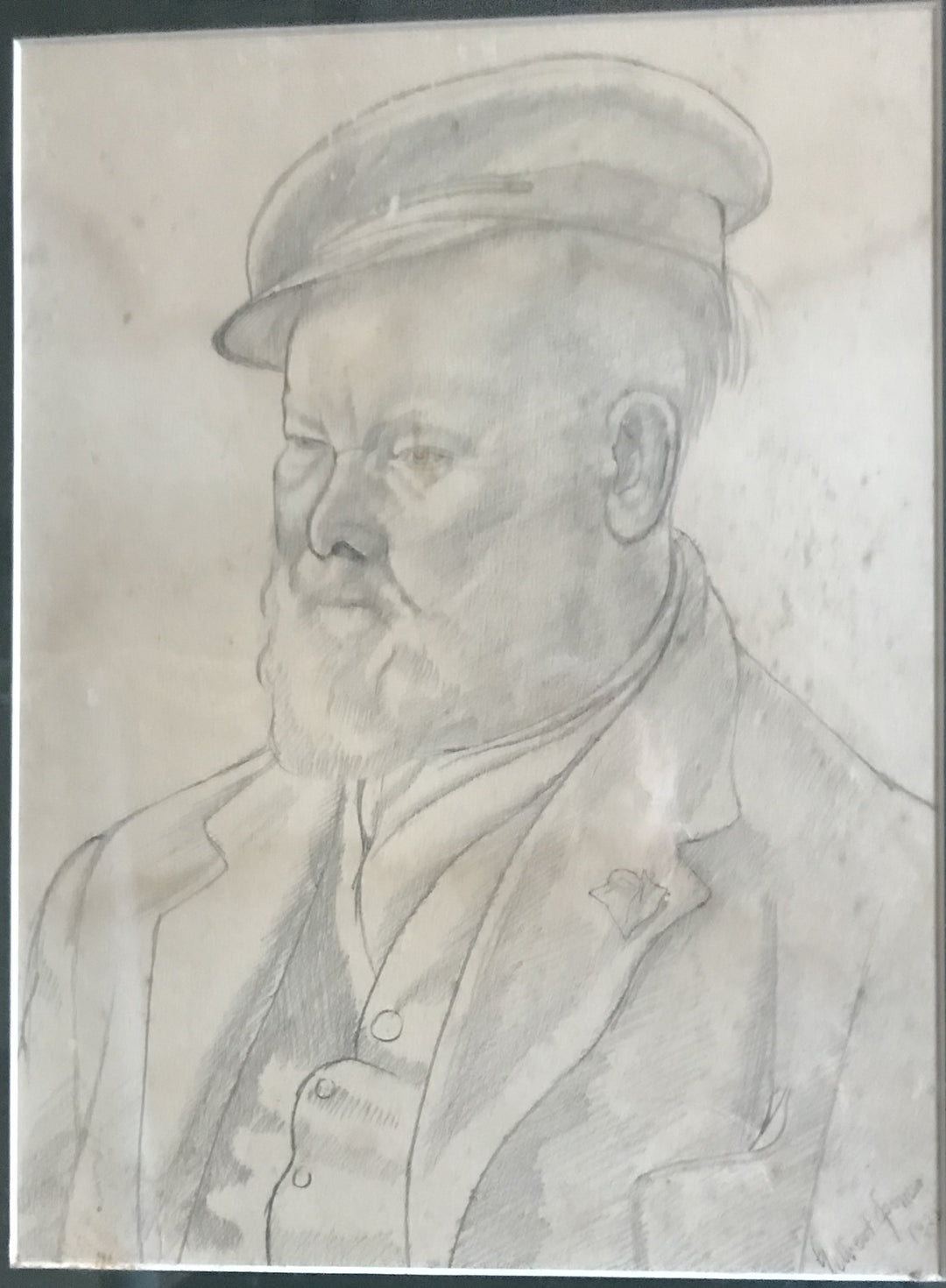 Portrait of a man, probably Mr Keeley
