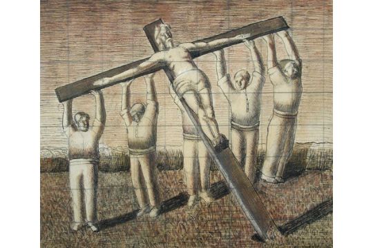 Raising the Cross (Study for the Crucifixion)