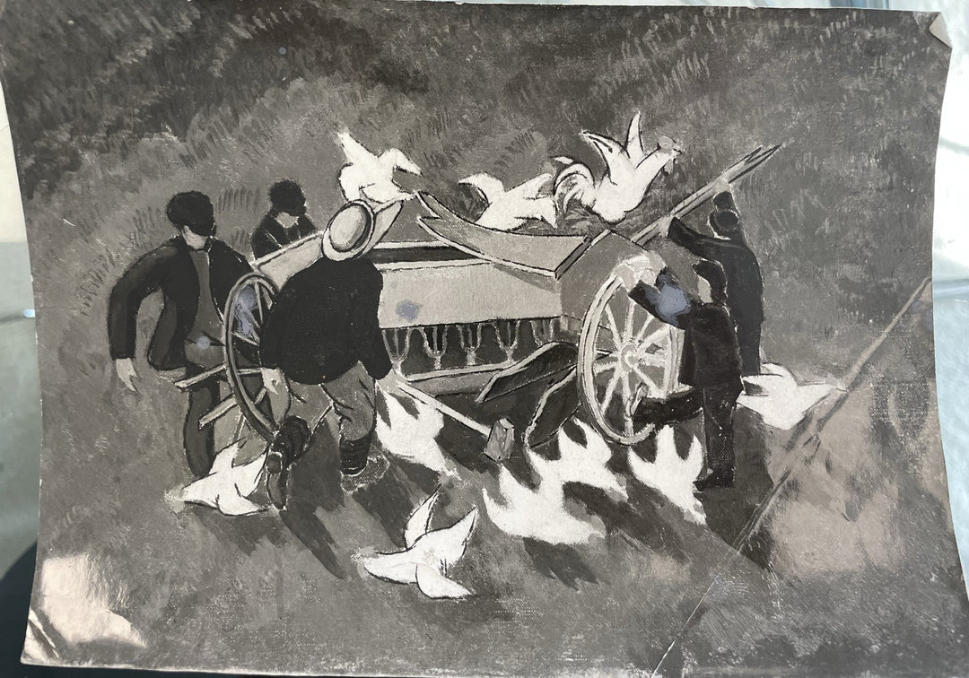 Study for The Progress of Husbandry: Breaking up Jethro Tull's Horse Drill