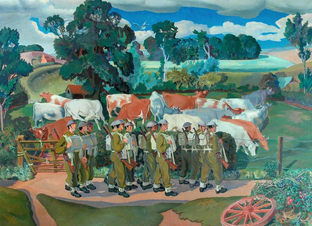 Troops in the Countryside (1st version)