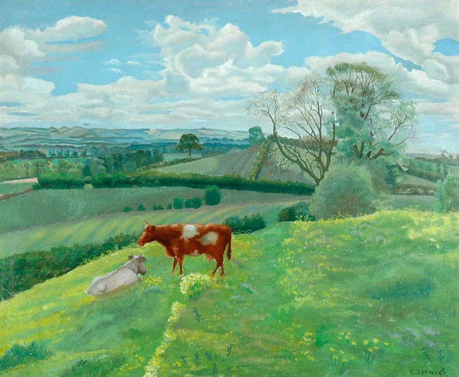 Landscape with Cows
