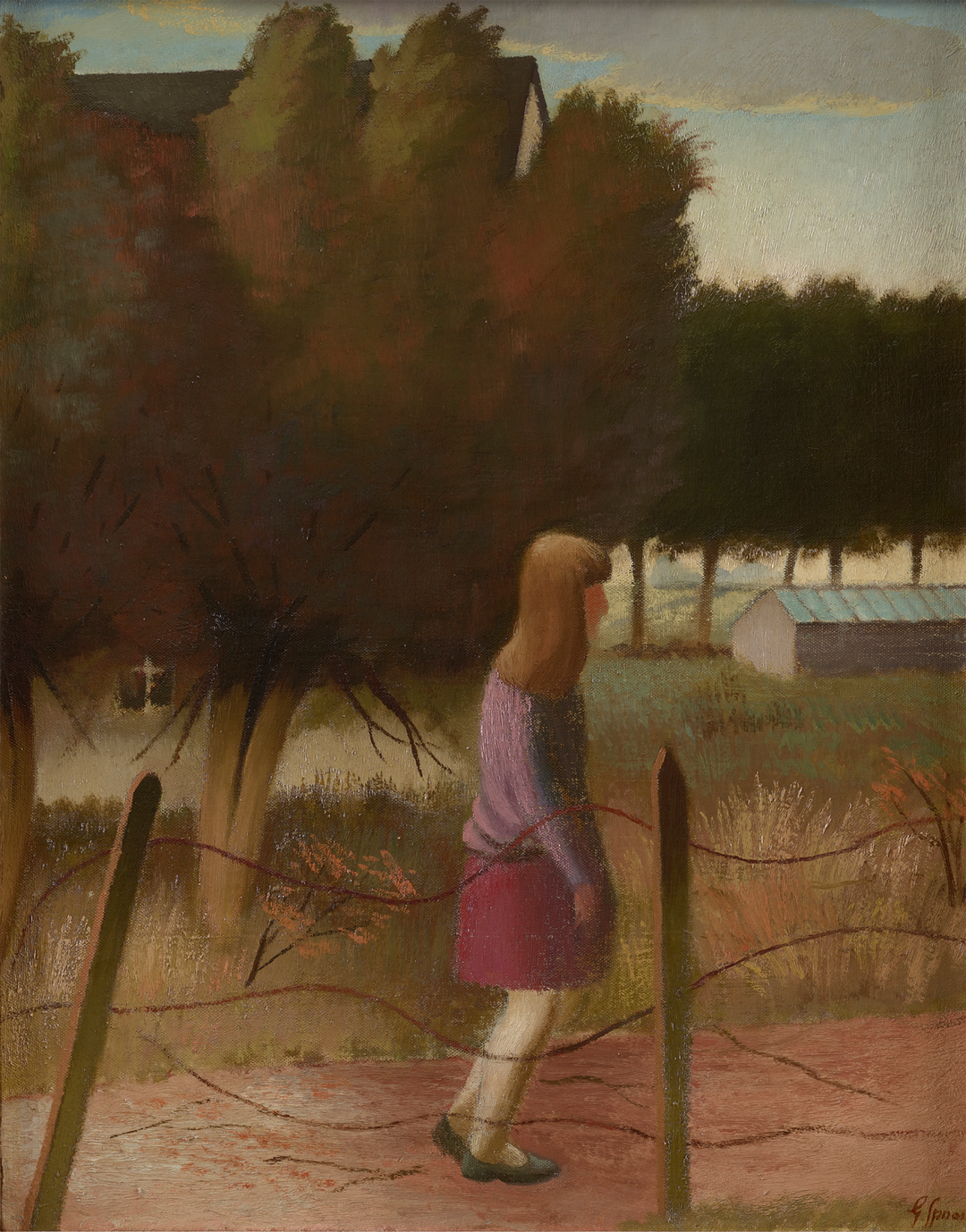 Girl at Garsington
