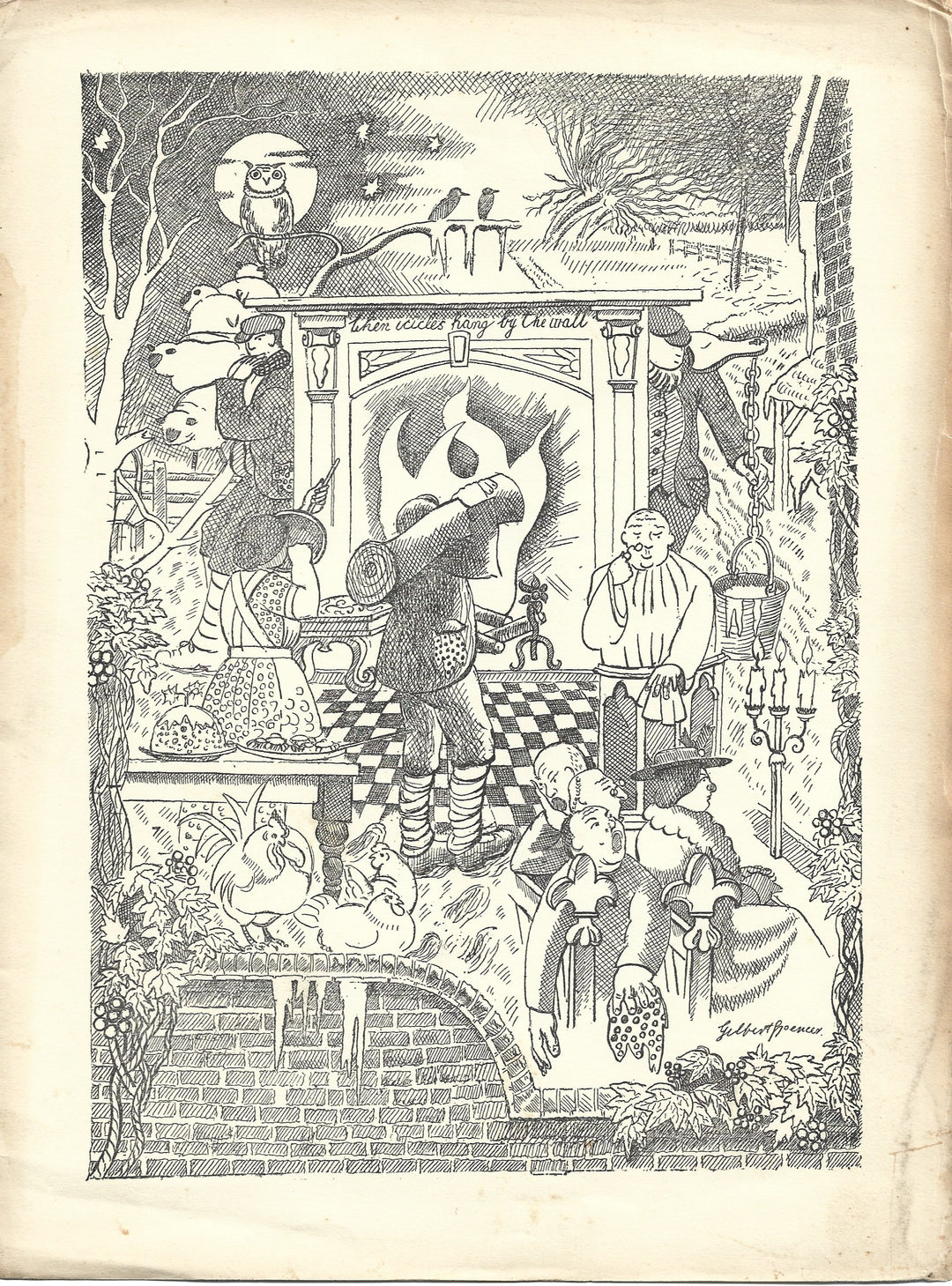 Christmas card 1973