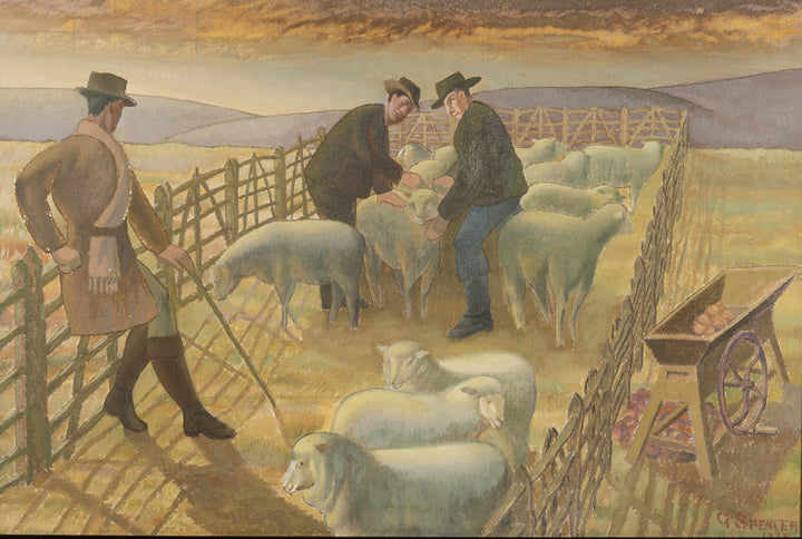 The Sheep Pen (alt. title: Sheep Fold at Upper Farm)