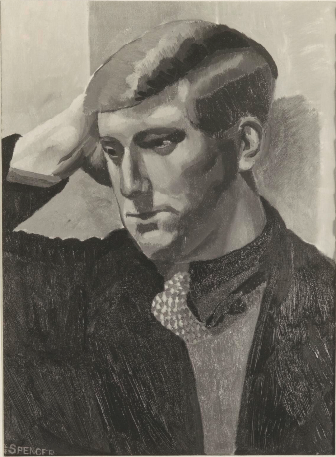 Portrait of Sydney Carline 2, alt. title: Portrait of a Country Boy