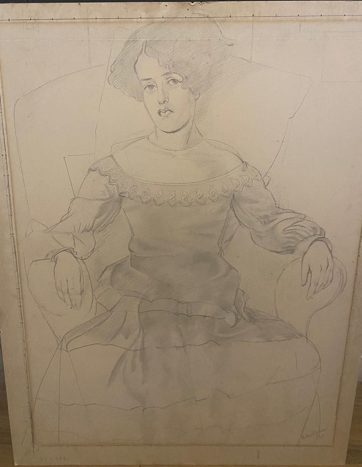 Study for Portrait of Doreen Harter