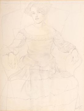 Study for Portrait of Doreen Harter